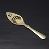 Fan shaped bitter spoon Gold