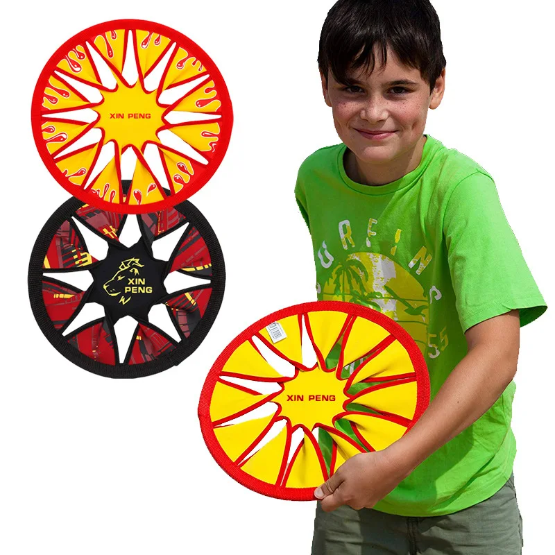 Неопреновые летающие диски для детей спорта на открытом воздухе водные игры мягкие метательные