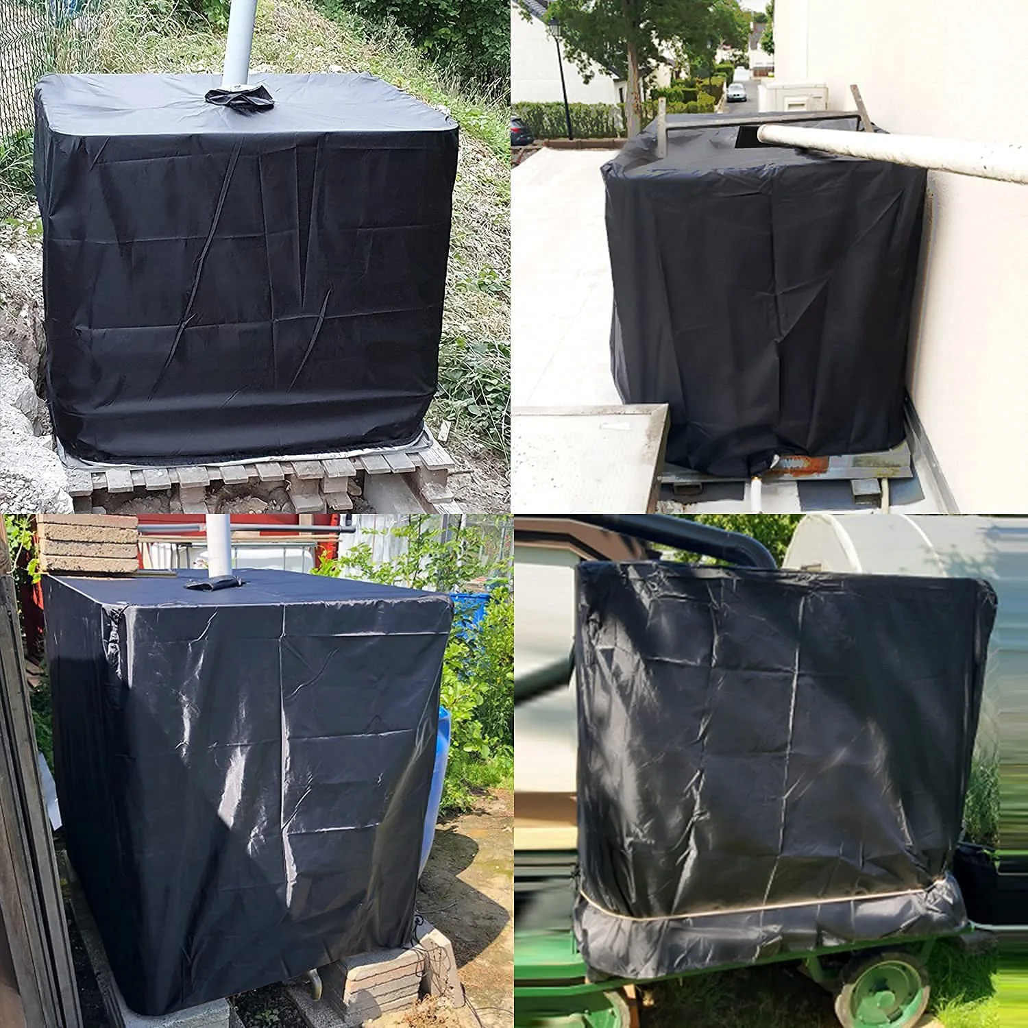 Wholesale Outdoor Rain Barrel Water Tank Protective Cover Heat