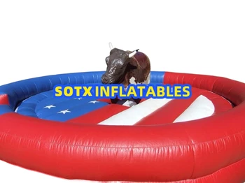 High quality inflatable bull riding machine, inflatable bull riding for sale
