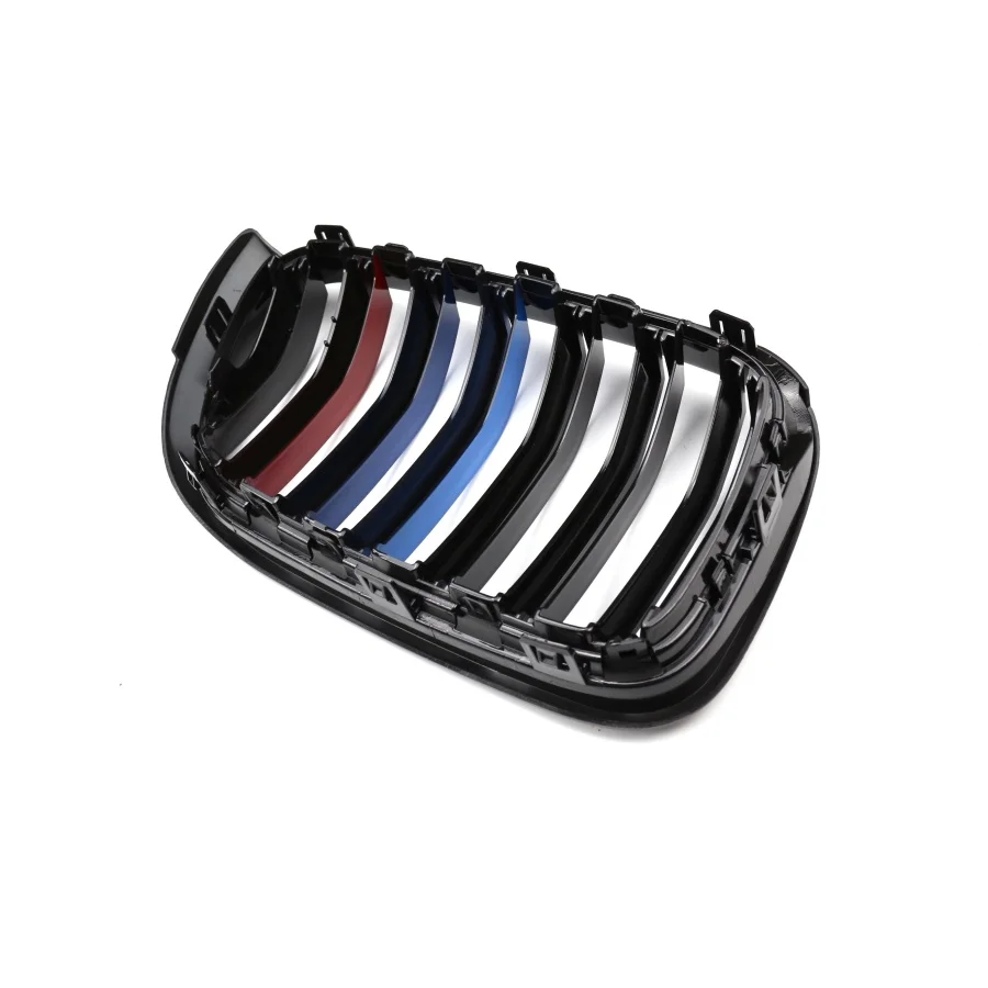 double bar abs front grille for bmw x3 2019 2021 models-7