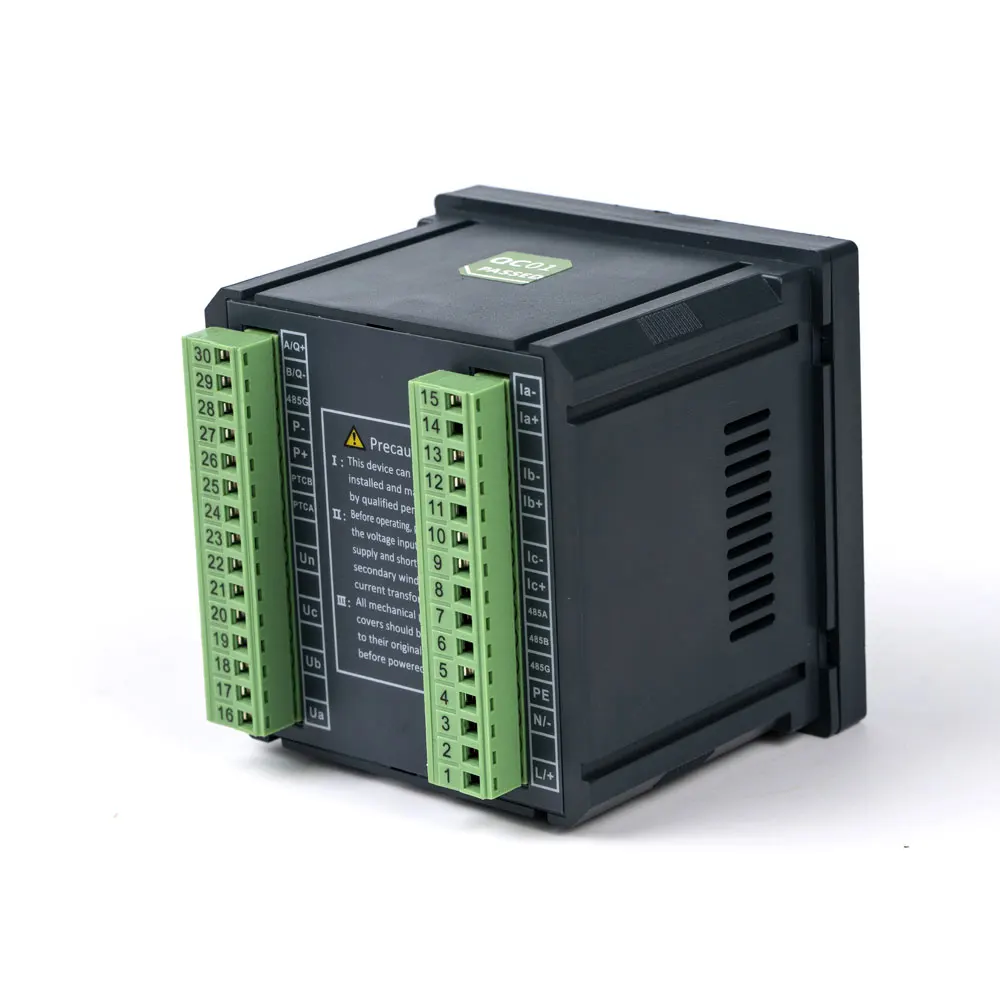 3 Phase RS485 Programmable Power Quality Analyzer Digital Monitoring Electric Energy Power Meter