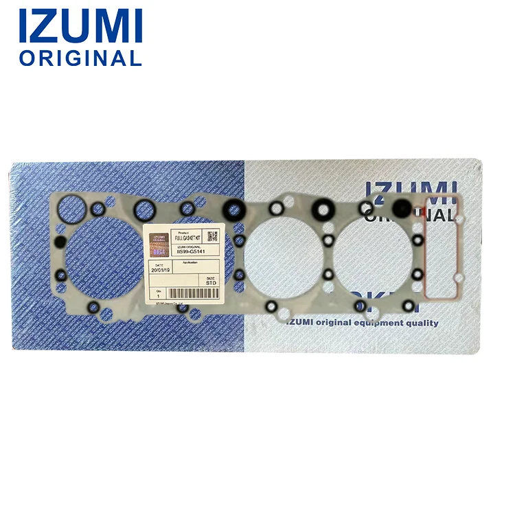 IZUMI ORIGINAL Kit Gasket Kepala 4HF1 8-97262-940-1 Suku Cadang Mesin Diesel untuk Isuzu