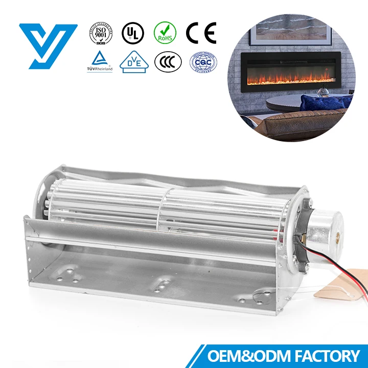 Electric Fireplace, 12V, 24V, 48V, Tangential - detail 10