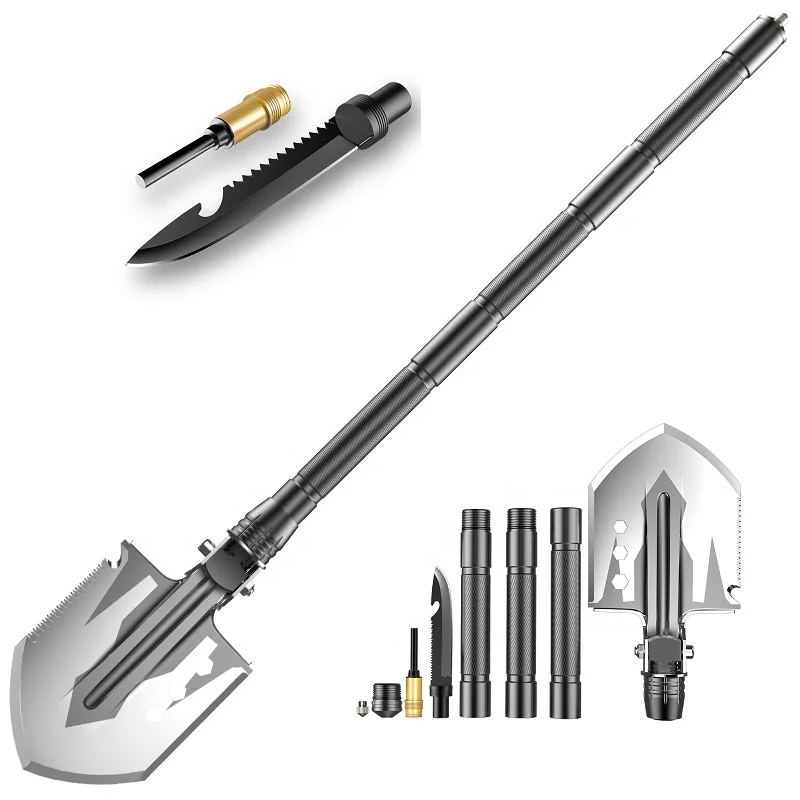 G11 Multifunction Camping Shovel,Survival Shovel,With S/s And Aluminum