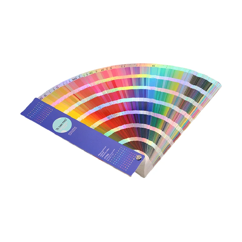 Tian Ping CMYK Color Guide With Holographic Color Chart
