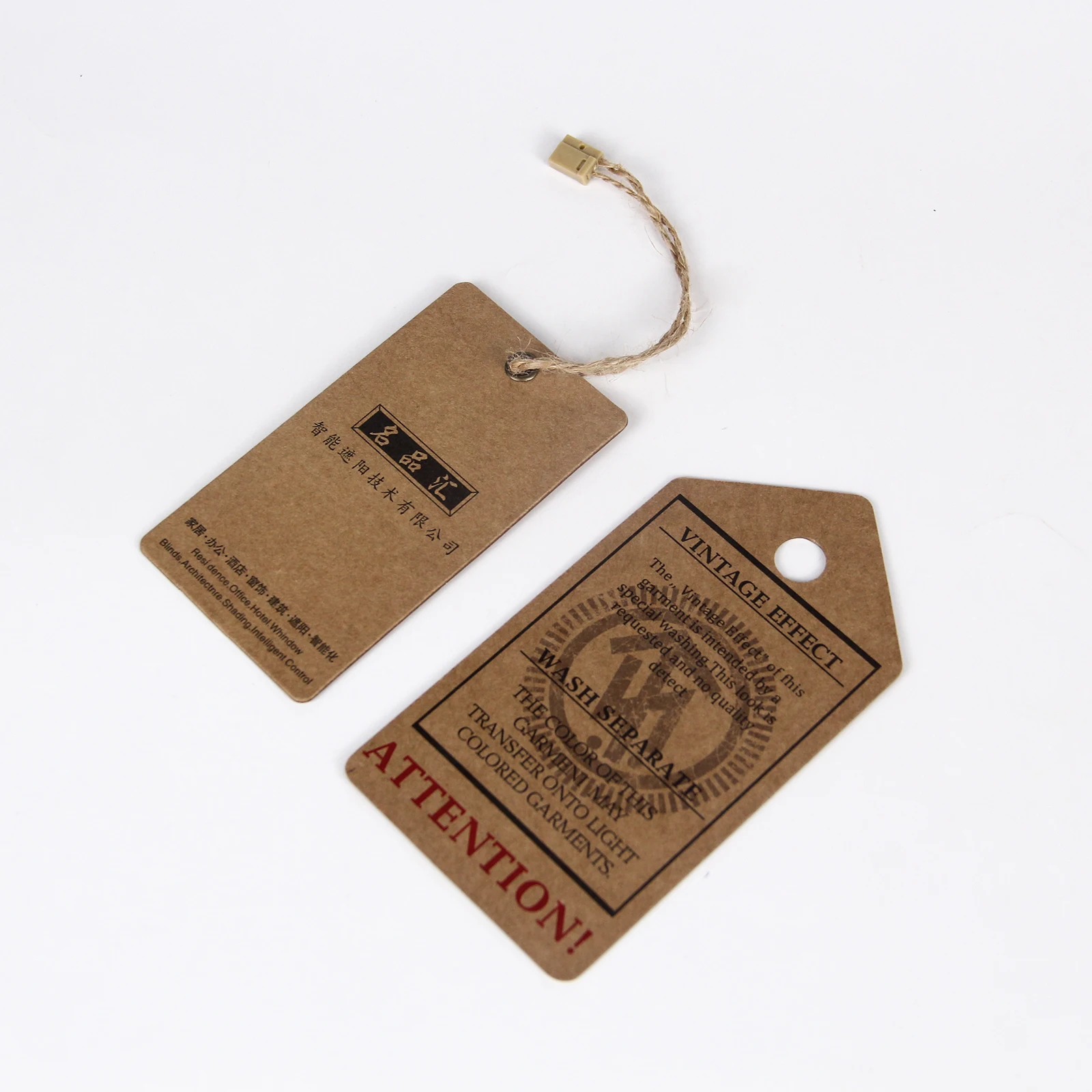 Handmade Tags Paper, Kraft Garment Tags, Kraft Label Card