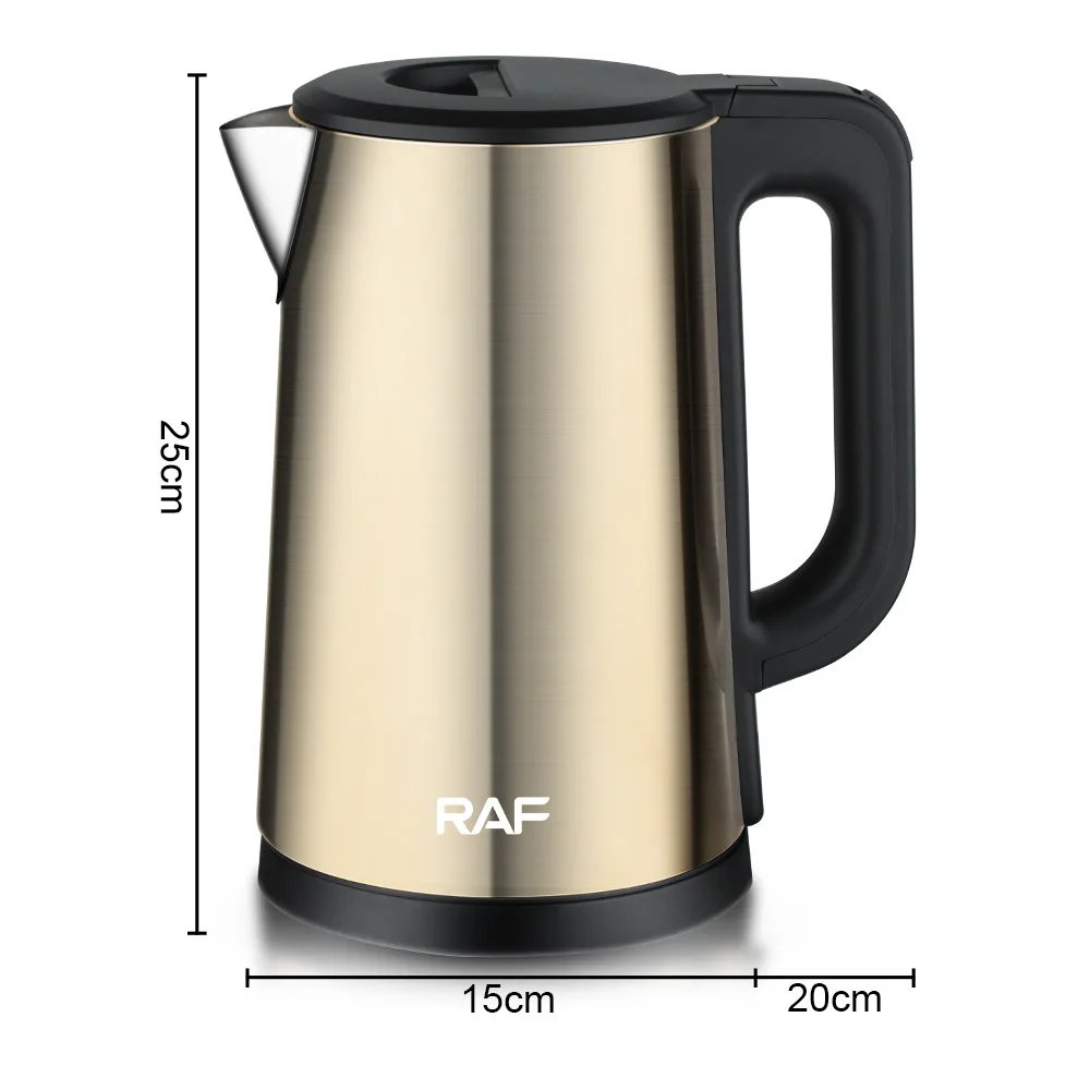 RAF European standard cross-border electric kettle stainless steel