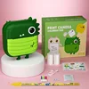 Green Dinosaur No Memory 4800W HD Camera + Dual Fr