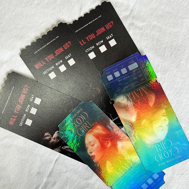 Kpop Customized Chroma Collection - UV Printing Postcards