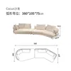 Collaborazione tra designer con curvatura curva combinata k-38m