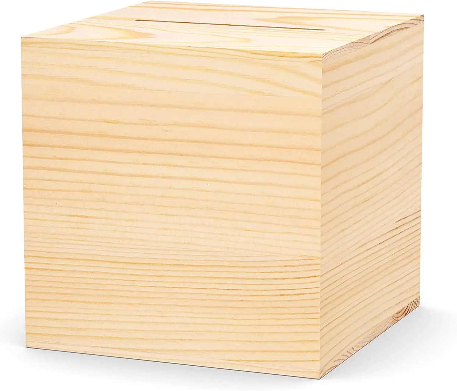 PUSELIFE деревянное ремесло, большая пустая деревянная 365 копилка для денег для взрослых с логотипом