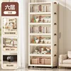 Six-layer transparent cabinet doors
