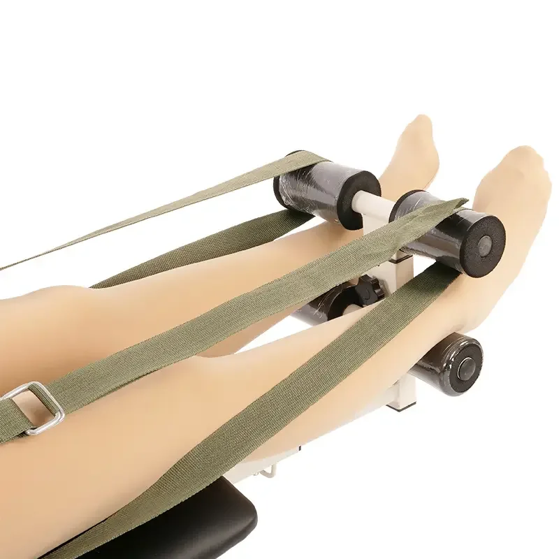 Factory Professional Portable Folding Multi-functional Chiropractic Decompression Table Lumbar Traction Bed Chiropractic Bed
