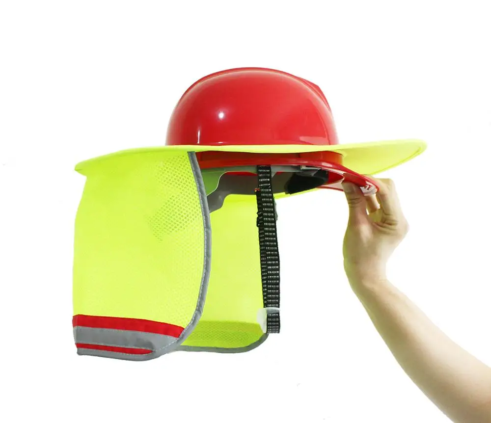 Football Designs /NFL Fabric / Hard Hat Neck Shade / Safety 