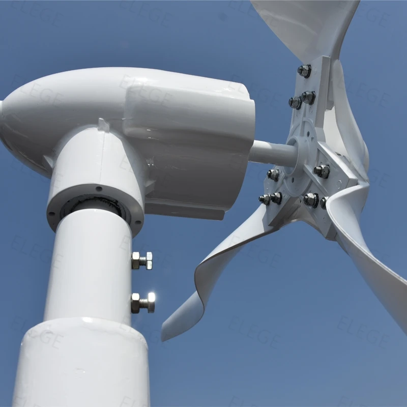 Elege Cheap Price Wind Driven Roof Top Turbine Ventilator 5KW 3KW 10KW Windmill Portable Power Generators System Fan for Home