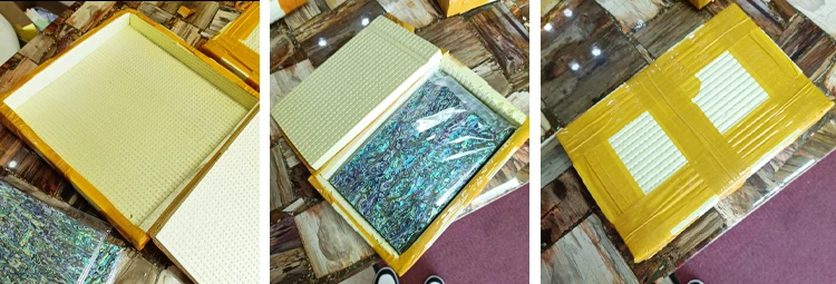 New Zealand Paua Shell Sheet - Decorative Capiz Material