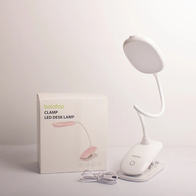 Wholesale Bendable Tables Lamps Touch Dimmer Three Model Usb Rechargeable Table Lamp Modern Lampara Kids Desk Lamp With Clip