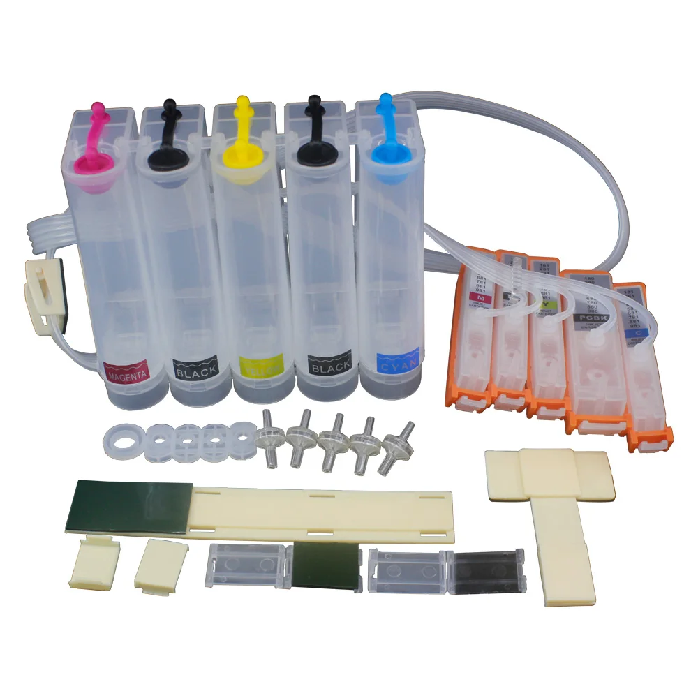 Cartucce Compatibili PGI-580XL E CLI-581XL Per Canon Pixma TS705, TR7550, TR8550 – Multicolore