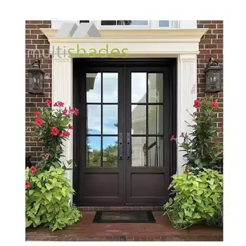 French-Style Two-Story Sliding Glass Aluminum Door for Outdoor Villa & Apartment