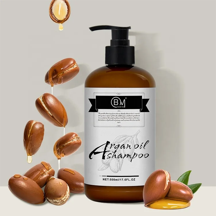 Private Label 2 in 1 Natural Organic Anti-dangdruff Moisturizing Hair Growth Argan Oil Shampoo And Conditioner