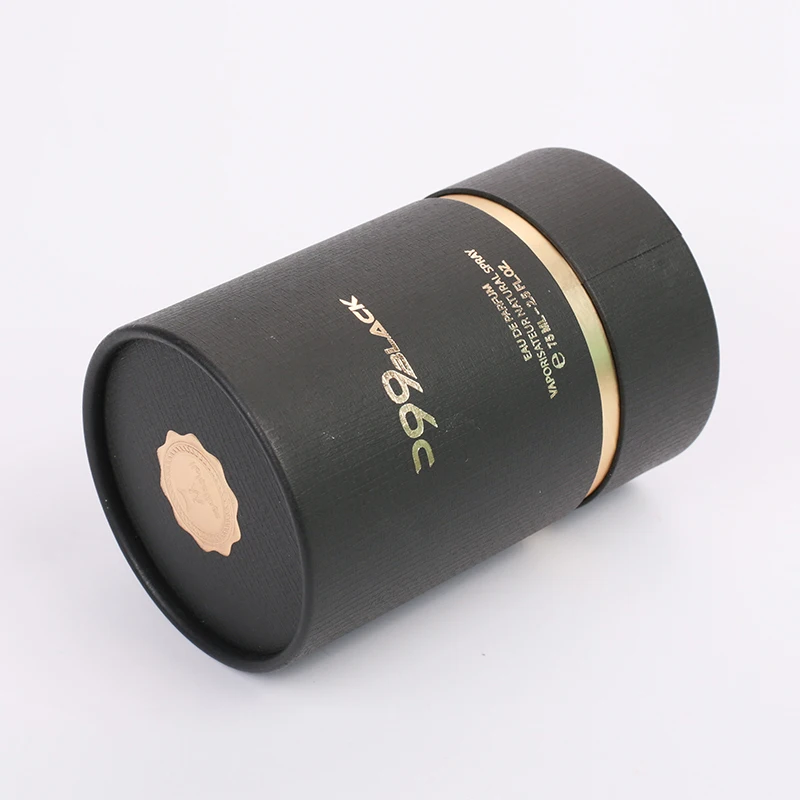 Custom Biodegradable Cardboard Paper Tube for Cosmetic Perfume Bottles