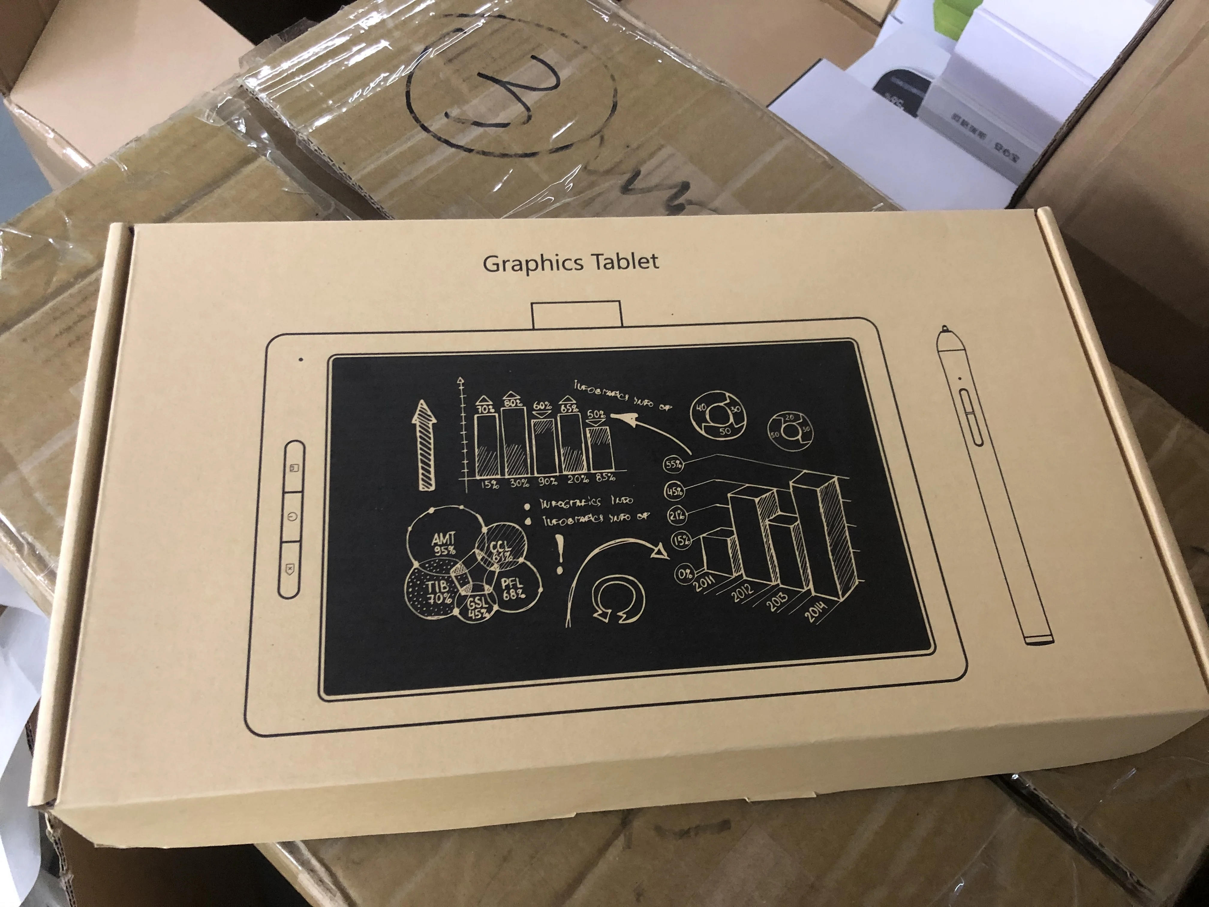 【値下交渉可】VSON WP9612N ペンタブレット 本体【新品カバー付】 VSON WP9612N LCD Drawing Tablet - Precision and Convenience