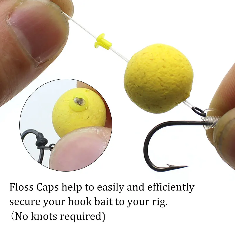 Bait Floss Carp Fishing Hair Chod Rig Ronnie Rig Pop up Boilie Stop