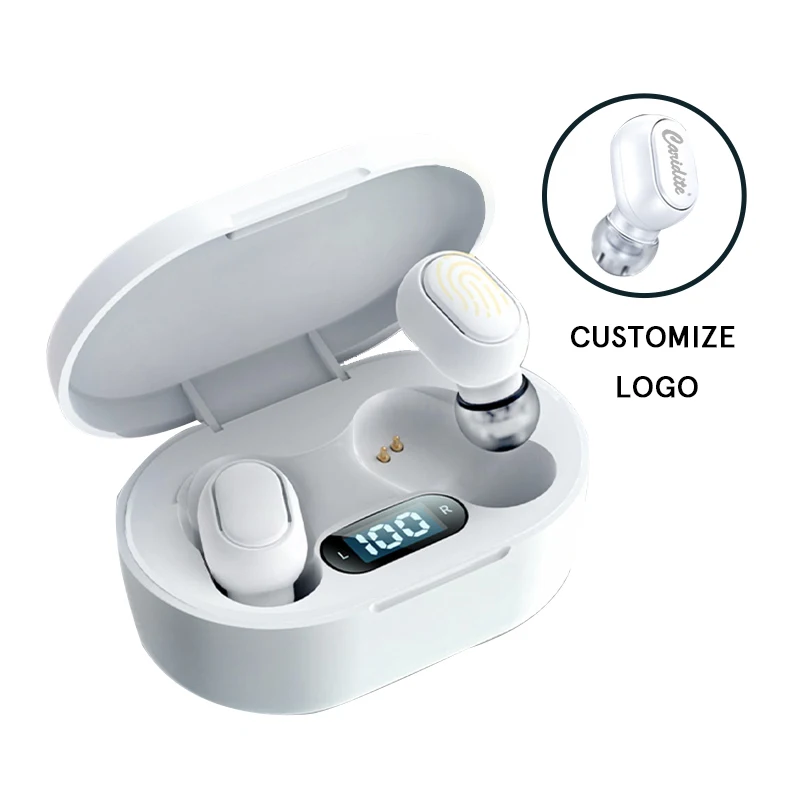 2021 New Product Earphone Amazon Hot Sale Sports Waterproof E7S TWS Charging Case Wireless Headphone LED Display Wireless Earbud