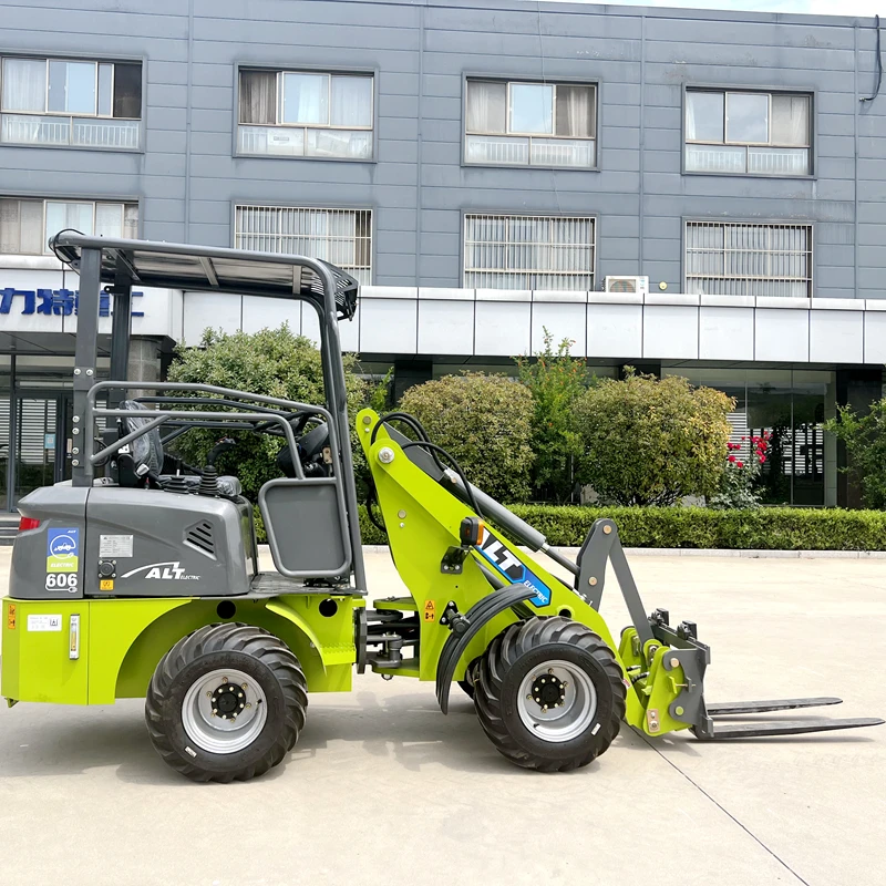 AOLITE E606 Battery Operated Mini Loader Electric 500kg Mini Front Loader Electric Loader