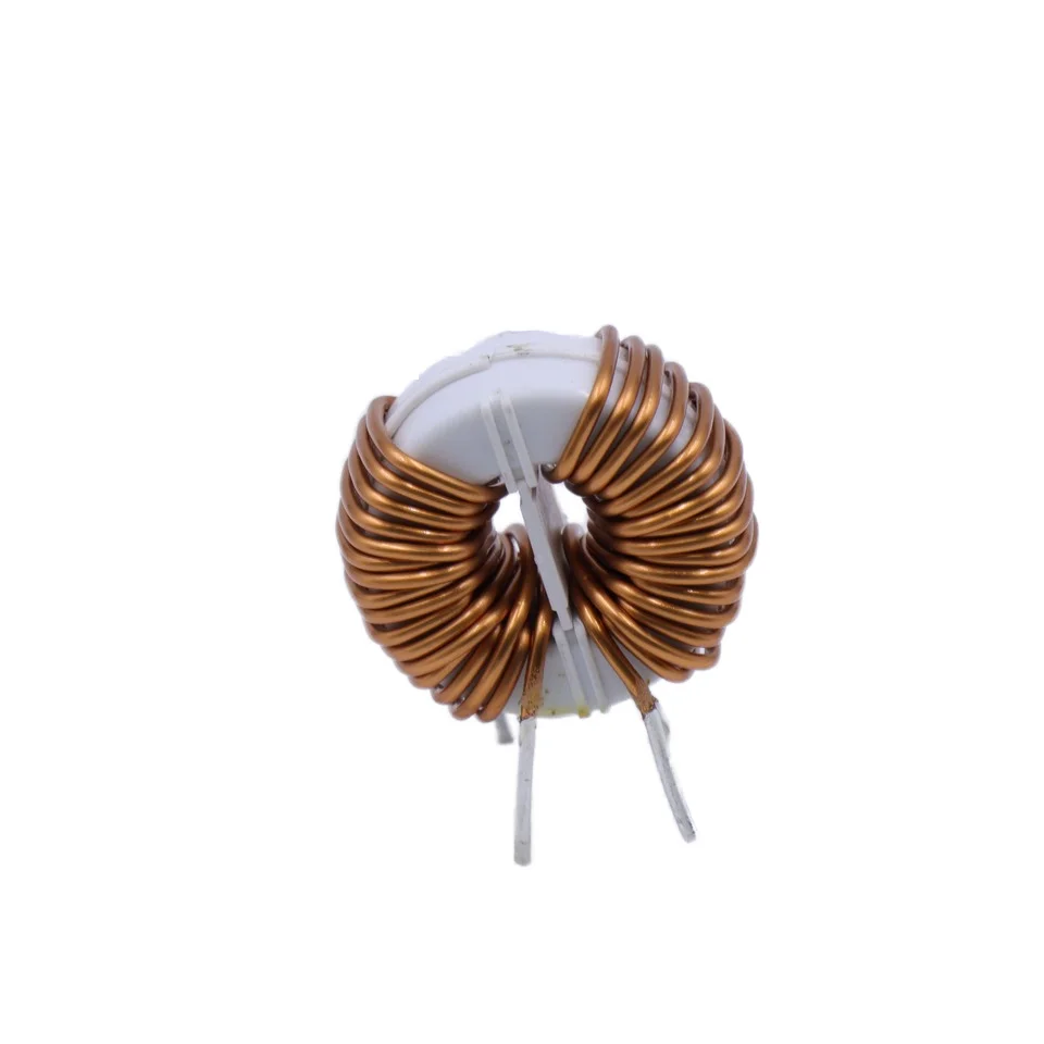 High Frequency 100MH 0.8 Wire Ring Inductor 30mH Amorphous Nanocrystalline Magnetic Ring with Ultrafine Crystal Iron Core Coils