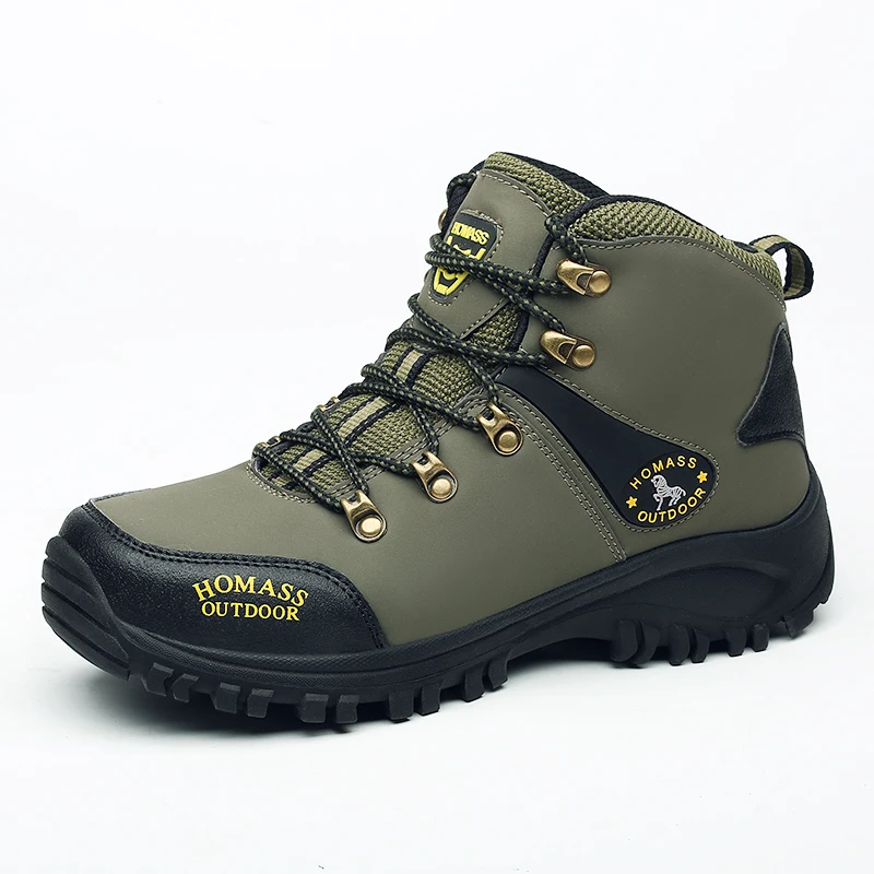 WOWEI Zapatos de Senderismo Al Aire Libre Ocio Deportes Impermeable Antideslizantes Escalada Trekking Sneakers Zapatos de Montaña para Mujer Hombre 