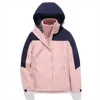 Women's Pink & Navy Color Block