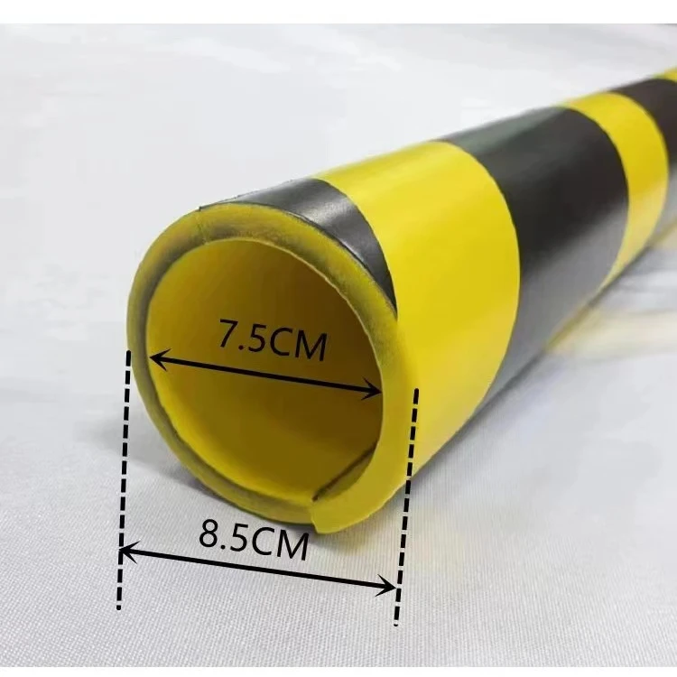 Anti-collision corner protection PVC strip thickened for garage warning EVA thickened anti-collision strip for traffic