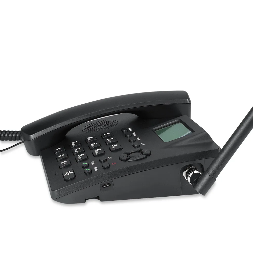 Wireless Landline Dual Sim Card Gsm Fixed Wireless Phone With Fm DLNA ZT600G dual sim dual standby