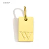 Hang Tag Letter-W (1Cm*0.6Cm)
