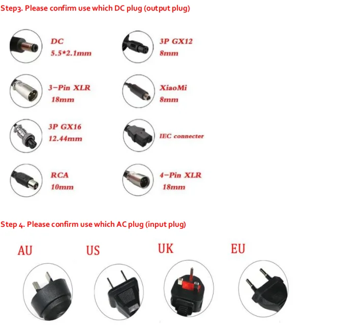 Superbsail 110-240VAC 42V 2A DC Lithium Battery Charger For E Bike Bicycle Scooter Overcharge Protection Bike Battery Charger details