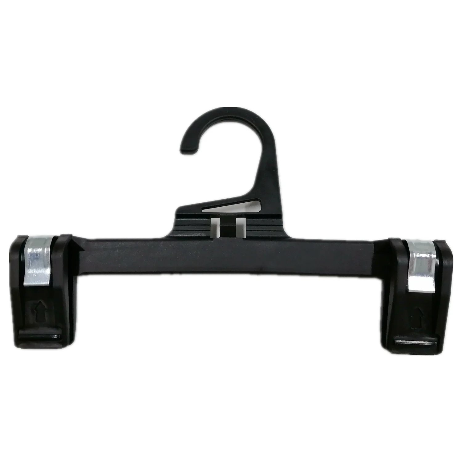 21cm Custom Baby Plastic Foldable Bottom Clothing Hanger With Clip Pad