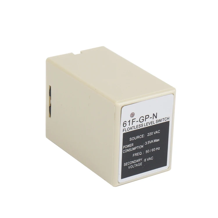 Original Level Relay Water Level Controller with Float Less Level Switch 61F-GP-N AC220V 110V Sealed Protection