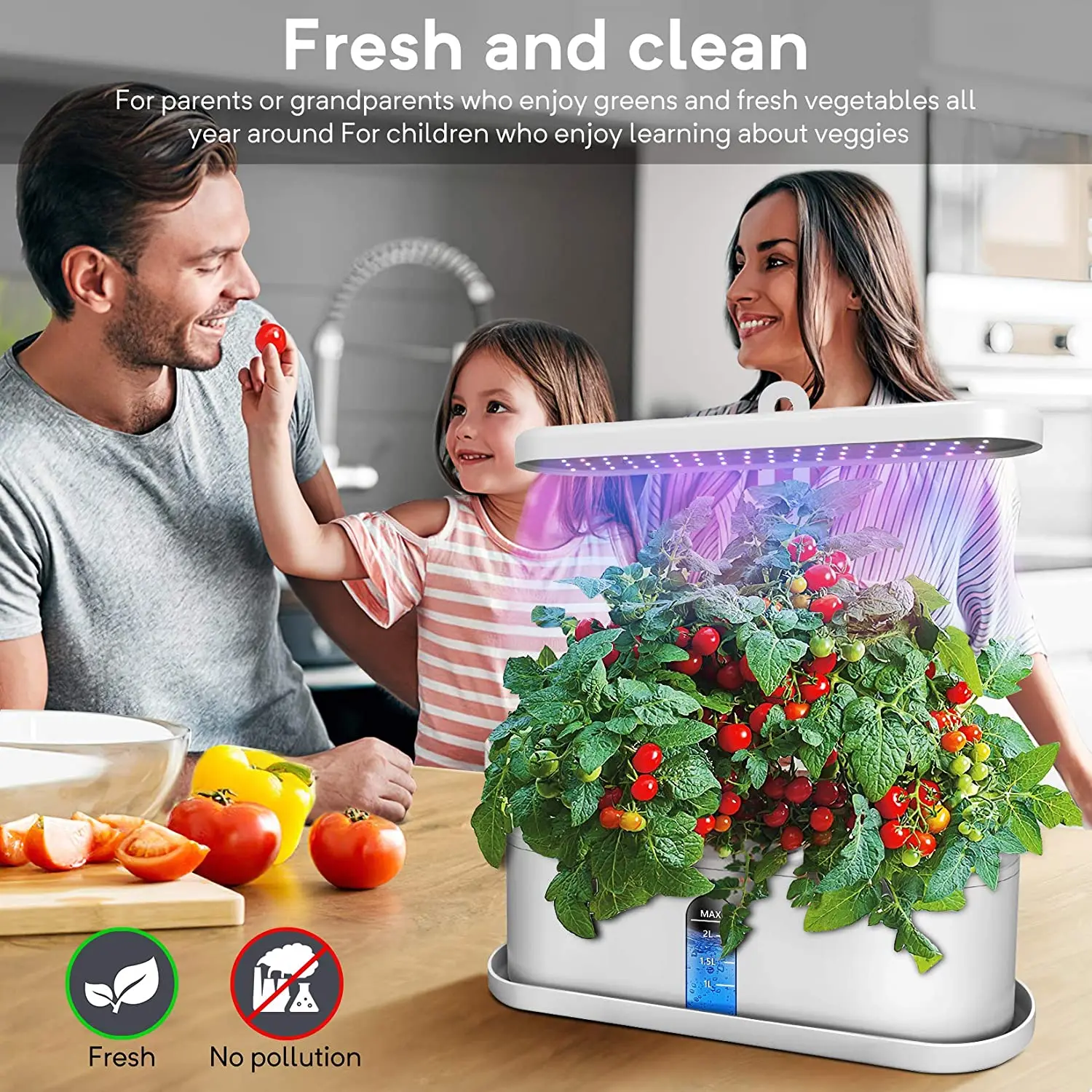 Top Selling Smart Garden Hydroponic Grow System Smart Planters Pot With