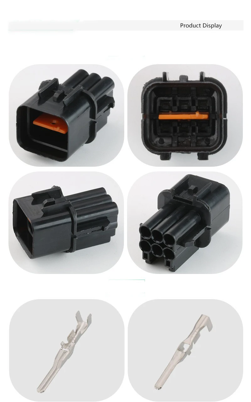 6 Pin FURUKAWA Waterproof Auto Connector FW C 6M B/FW C 6F B DJ7061Y 2 - View #4