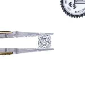 Starsgem 5 Carat Princess Cut Lab Grown Diamond E Color VS1 Clarity Excellent Cut with IGI Certificate Loose Lab Diamonds