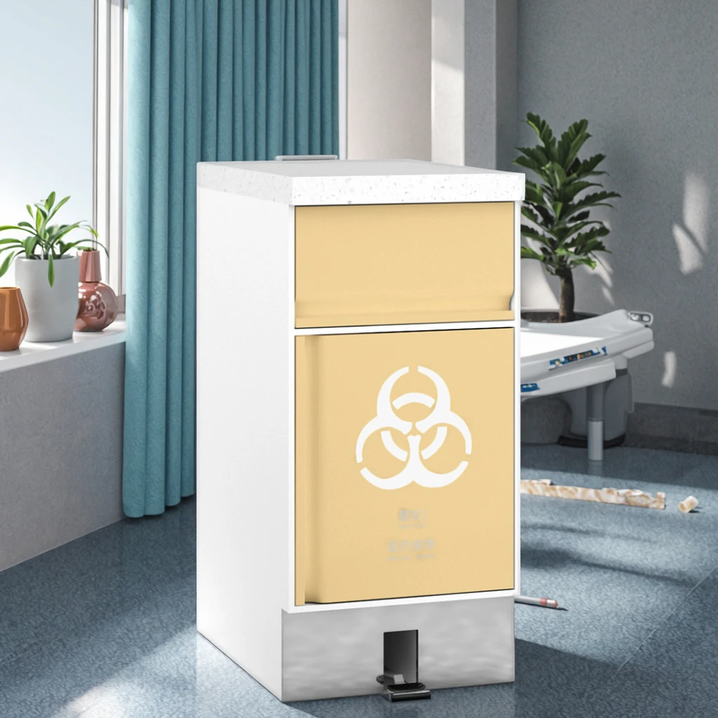 Hands-Free Hospital Cabinet with Stainless Steel Multi-Function Pushboard Activation Easy Unload Design for Healthcare Settings 5