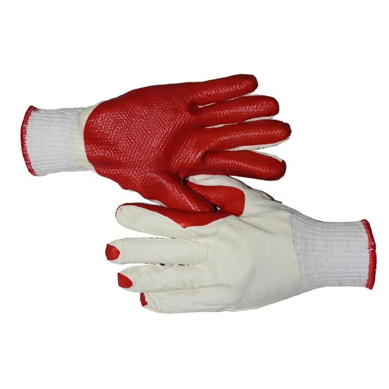 Rubberized Gloves, Super Safety Luvas Malha Latex Vulcanizado Laranja  Rubber, Guantes, Orange Latex Rubber Coated Gloves CE 3232