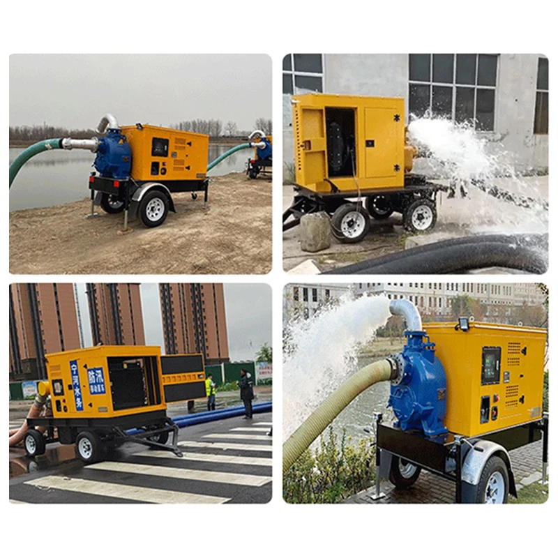 Agriculture Irrigation Large Flow Diesel Engine Water Pump
