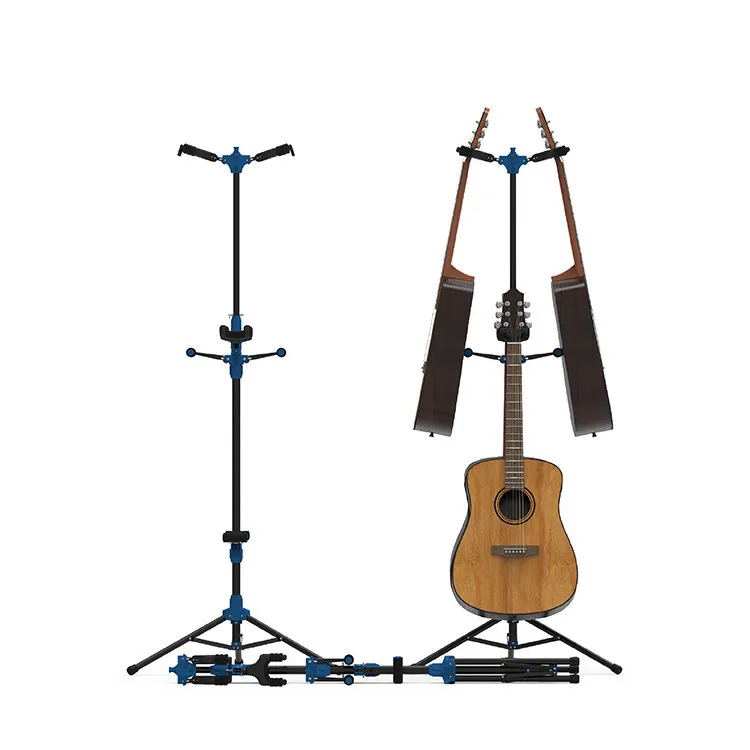 Acheter Support de guitare Multi réglable, 3 supports, support de trépied  de sol pour Instrument à cordes pour acoustique