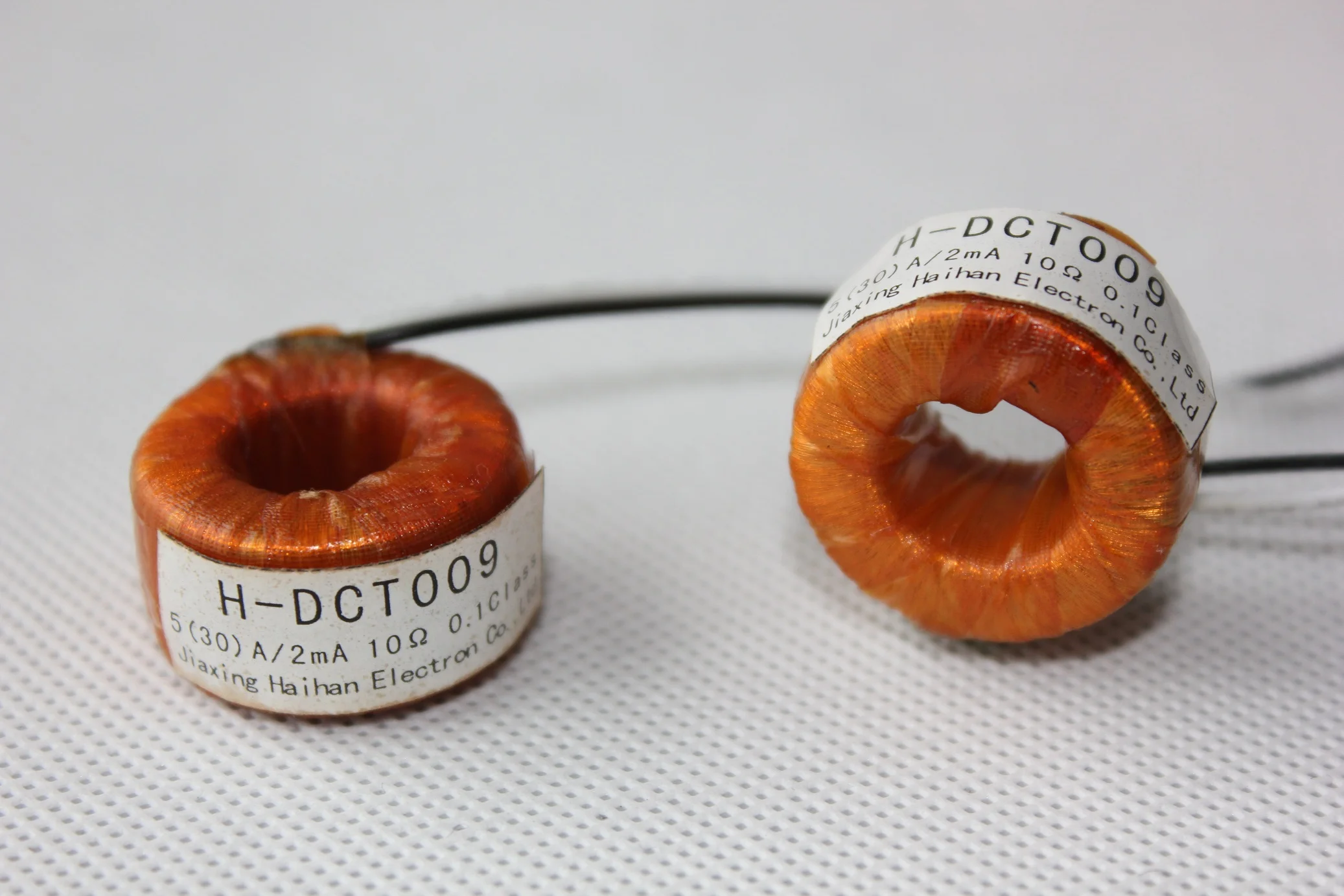 Current transformer with diamagnetism 5(30)A/2mA for three phase electronics energy meter