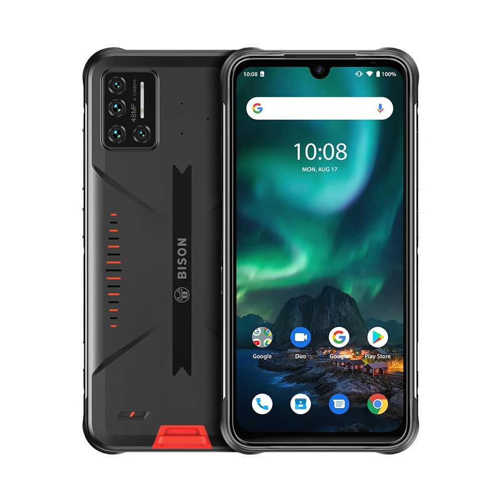 UMIDIGI BISON ブラック UMIDIGI BISON Rugged Smartphone - IP68/IP69K Waterproof, 6.3 Inch