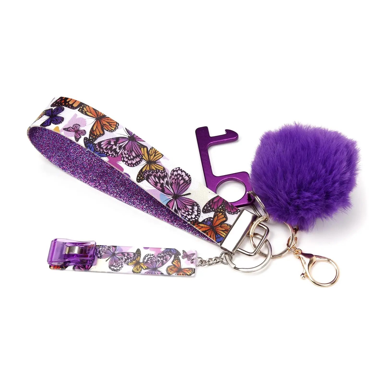 New Arrivals Wristlet Portachiavi Leather Keychain Luxury Leather