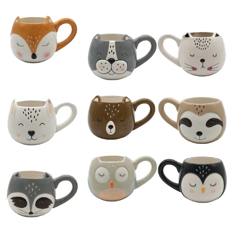 Tazas De Café 3D Taza De Animales Originales Sólidas Taza De Cerámica Taza  Caneca Original Con Garantía De 16,13 €